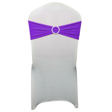 Polyester Polyester Spandex Banquet Sashes de chaise de mariage